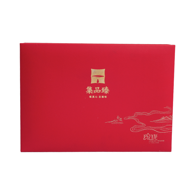 Hộp quà tặng Giáng sinh và Năm mới của Trung Quốc tùy chỉnh với nắp